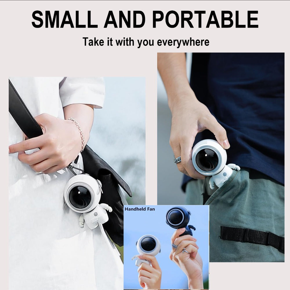 Neck Fan Is Suitable For Various Scenes, With Intelligent Wind Adjustment Function