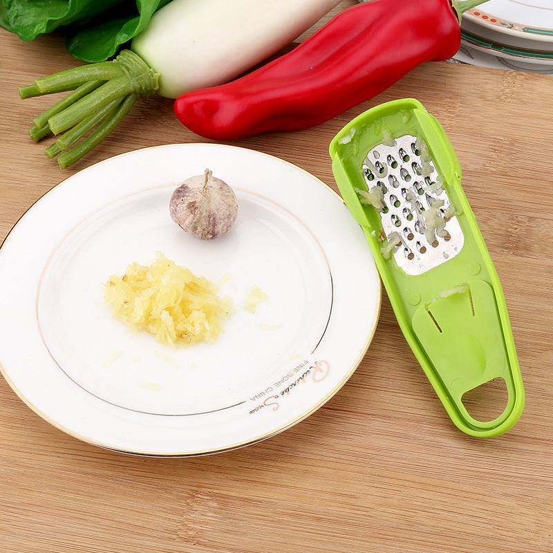 Garlic Masher & Seasoning Grinder – Manual Kitchen Gadget for Fresh Minced Flavor