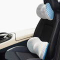 Memory Foam Car Headrest Lumbar Support Set