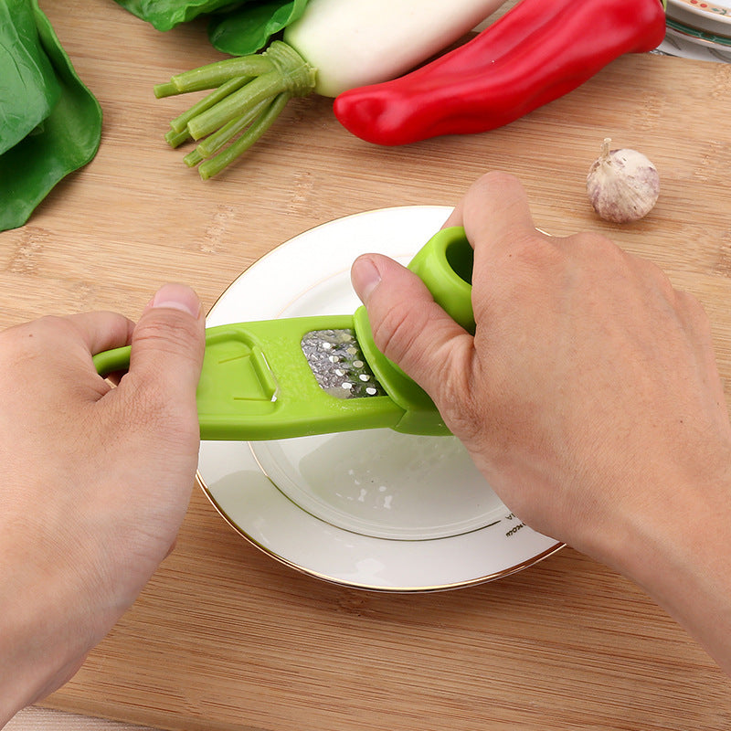 Garlic Masher & Seasoning Grinder – Manual Kitchen Gadget for Fresh Minced Flavor