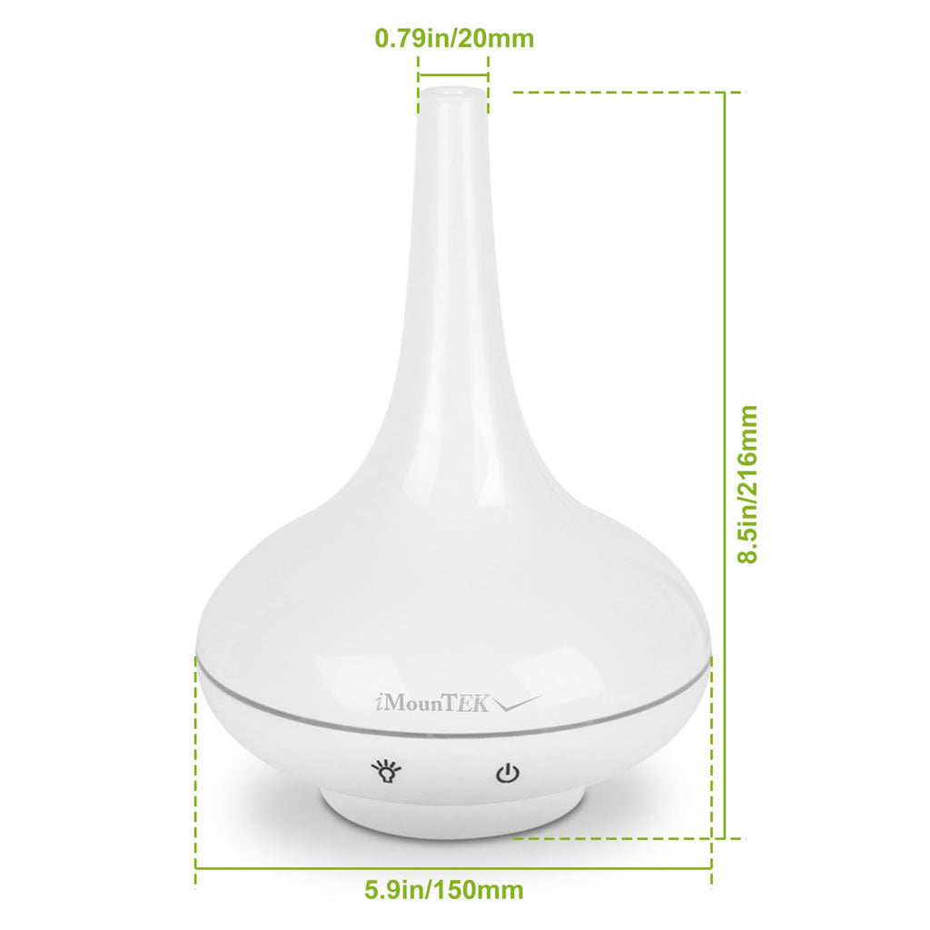 Cool Mist Humidifier Ultrasonic Aroma Essential Oil Diffuser With 7 Color LED Lights Waterless Auto Off For Office Home Room Study Yoga Spa