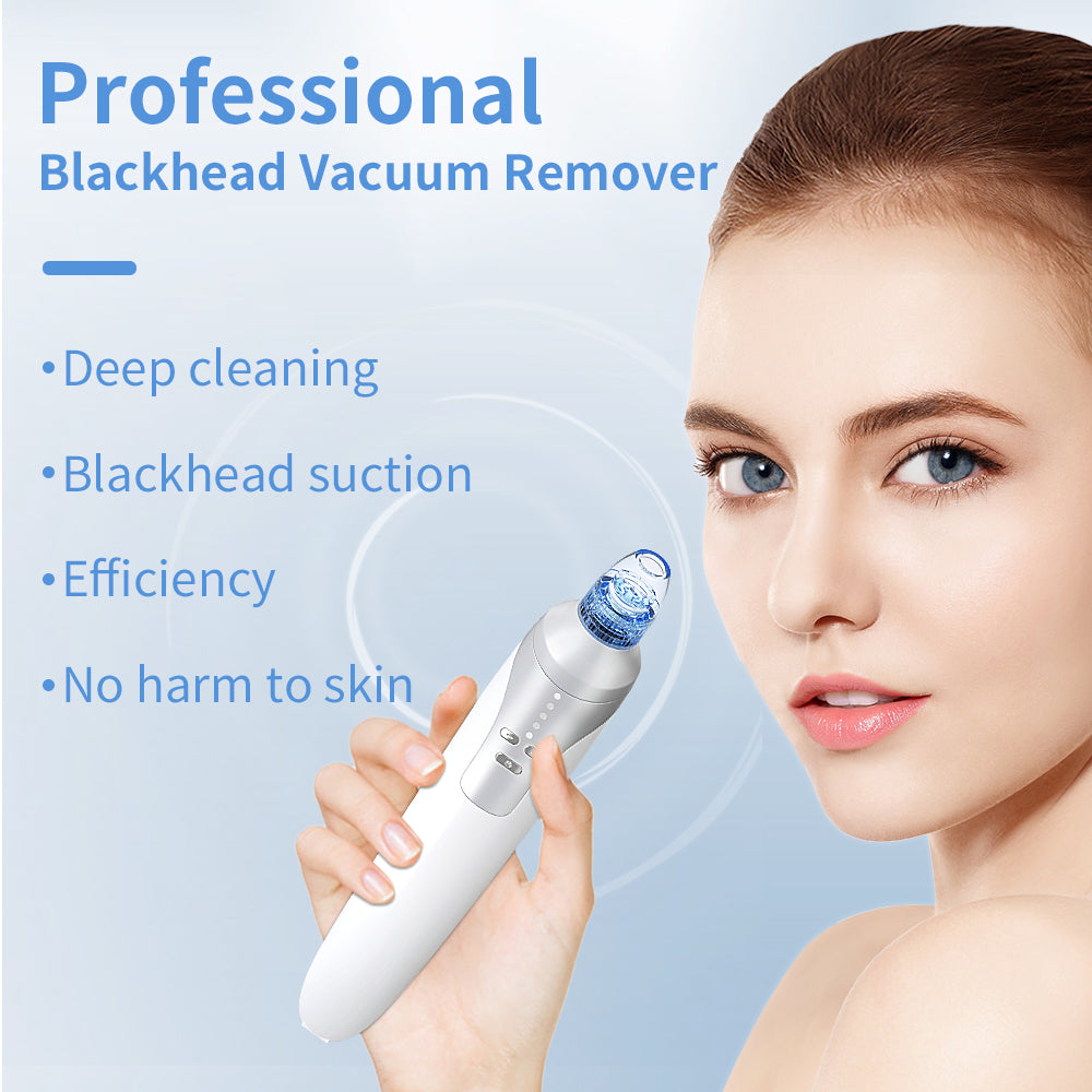 Electric Blackhead Remover Vacuum – Powerful Pore Suction Device for Blackheads, Acne & Deep Facial Cleansing