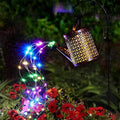 Solar Lights Outdoor Decorative, Metal Solar Watering Can Outdoor Lights IP65 Waterproof