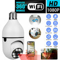 1080P WiFi Light Bulb Security Camera – Indoor Smart Home Monitoring