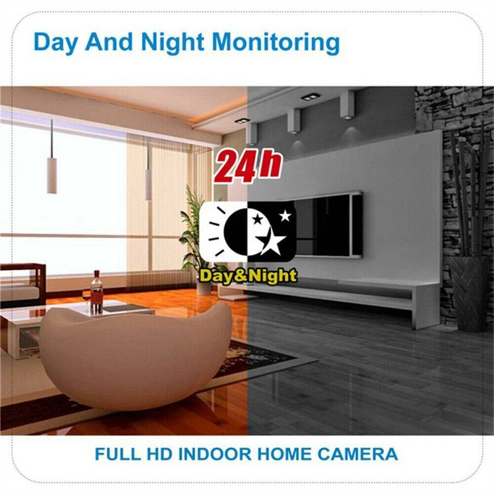 1080P WiFi Light Bulb Security Camera – Indoor Smart Home Monitoring