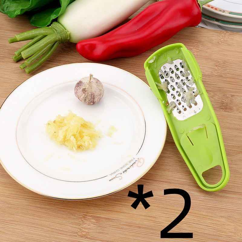 Garlic Masher & Seasoning Grinder – Manual Kitchen Gadget for Fresh Minced Flavor