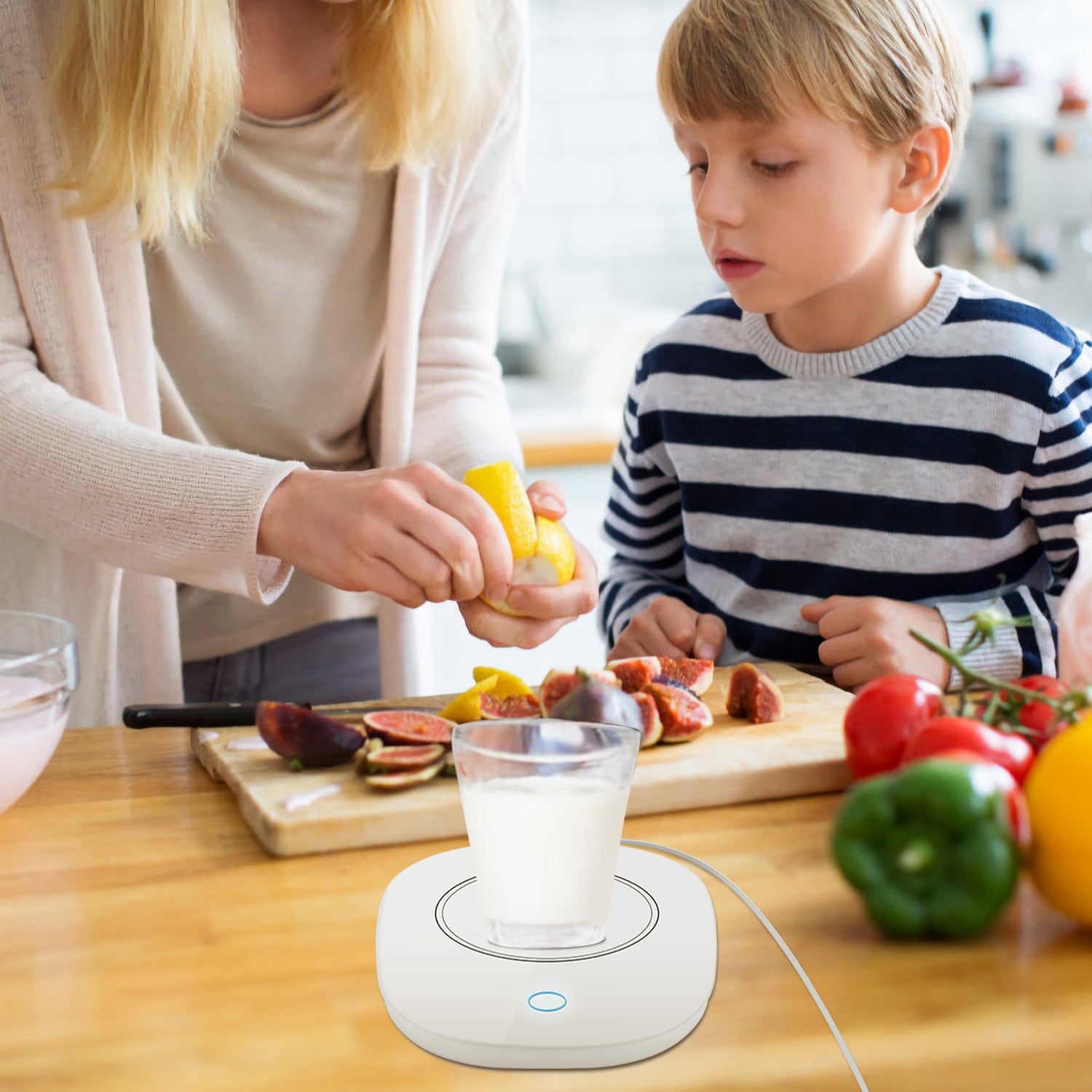 Coffee Mug Warmer Cup Warmer Auto Shut Off Coffee Tea Milk Electric Heater Pad Office Home Desk Electric Beverage Warmer Mat