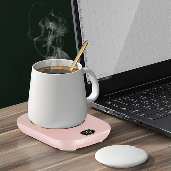 Electric Coffee Mug Warmer For Desk Auto Shut Off USB Tea Milk Beverage Cup 3 Temperature Setting