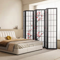 Room Divider, 6 Panel Japanese Room Divider Screen, Wood Folding Privacy Screen Indoor, Japanese Partition Portable Decoration Dividers, For Room Separation Home Office Restaurant & Bedroom
