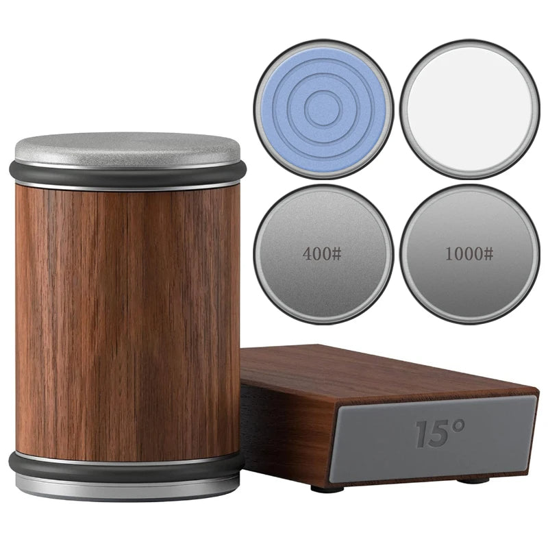 Adjustable Angle Roller Knife Sharpener – Tungsten Steel, Fast Precision Sharpening Tool