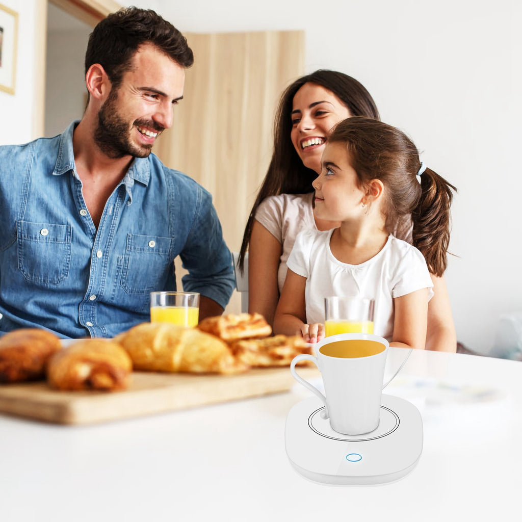 Coffee Mug Warmer Cup Warmer Auto Shut Off Coffee Tea Milk Electric Heater Pad Office Home Desk Electric Beverage Warmer Mat
