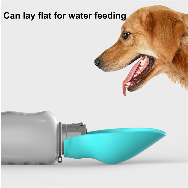 Dogs Water Bottle Portable High Capacity Leakproof Pet Foldable Drinking Bowl Golden Retriever Outdoor Walking Supplies Pet Products