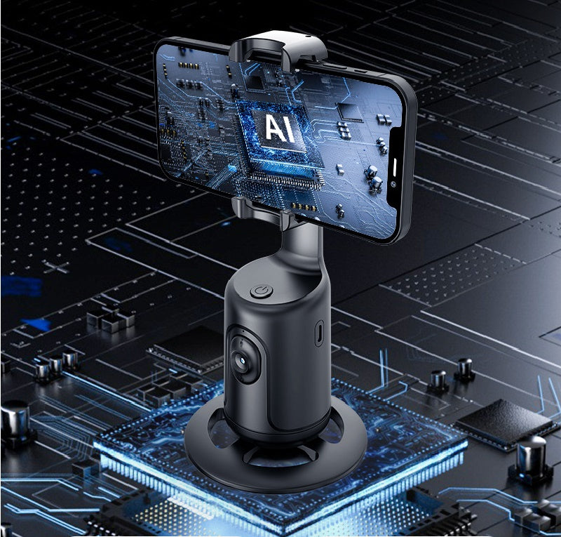 AI Smart Face‑Tracking Phone Holder — Vlog & Live Stream Stabilizer