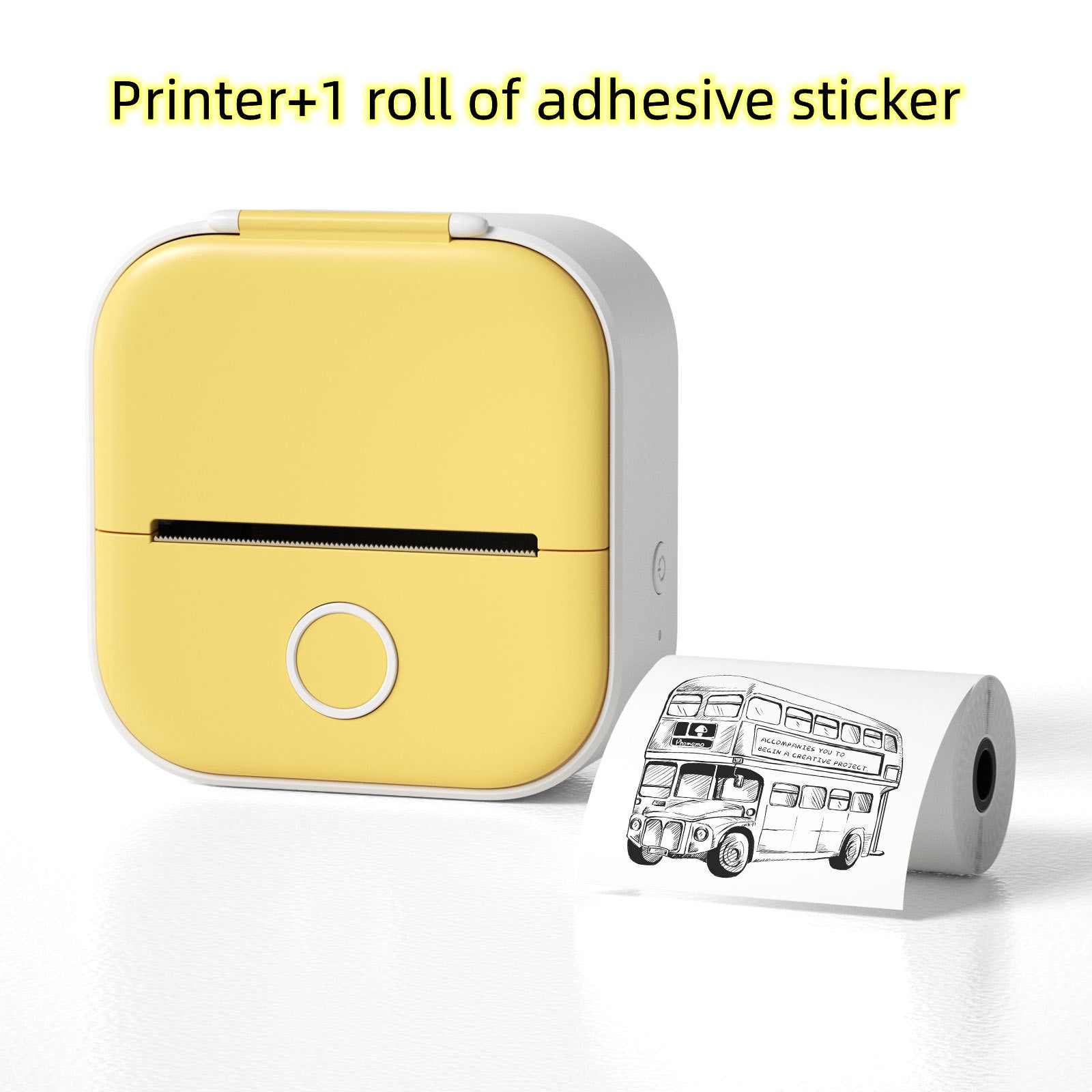Portable Mini Bluetooth Thermal Label Printer